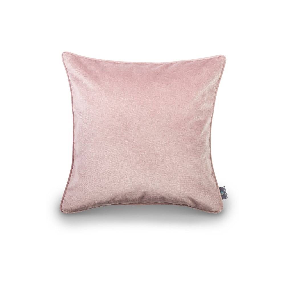 WeLoveBeds Ružová obliečka na vankúš  Dusty, 50 × 50 cm, značky WeLoveBeds
