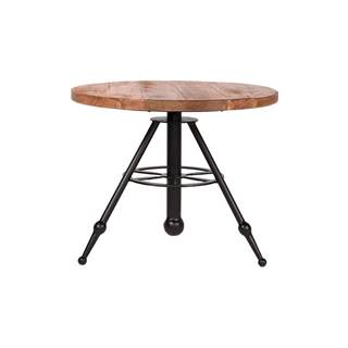LABEL51 Odkladací stolík s doskou z mangového dreva  Solid, ⌀ 60 cm, značky LABEL51