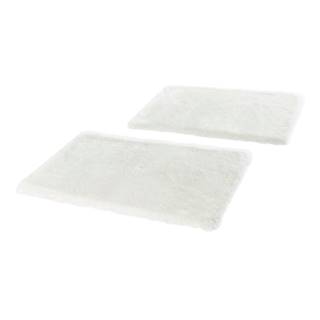 Mint Rugs Súprava 2 bielych koberčekov k posteli  Soft, 90 x 140 cm, značky Mint Rugs