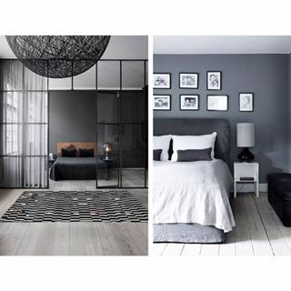 Tempo Kondela Luxusný kožený koberec patchwork 69x140 KOŽA typ 6 | hnedá/čierna/biela