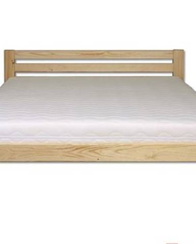 Drewmax Jednolôžková posteľ - masív LK105 | 120cm borovica