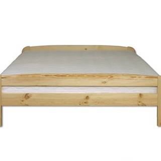 Drewmax Manželská posteľ - masív LK108 | 120cm borovica, značky Drewmax