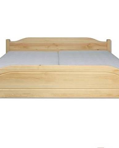 Manželská posteľ - masív LK101 | 140cm borovica