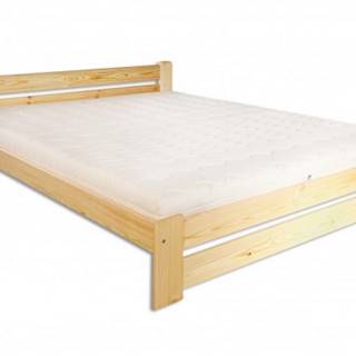 Drewmax Jednolôžková posteľ - masív LK118 / 120 cm borovica