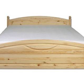 Manželská posteľ - masív LK103 | 200cm borovica