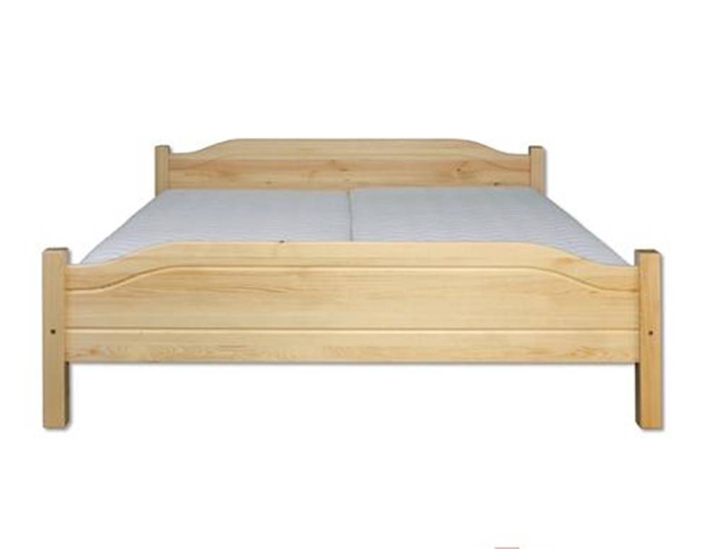 Drewmax Manželská posteľ - masív LK101 | 120cm borovica, značky Drewmax