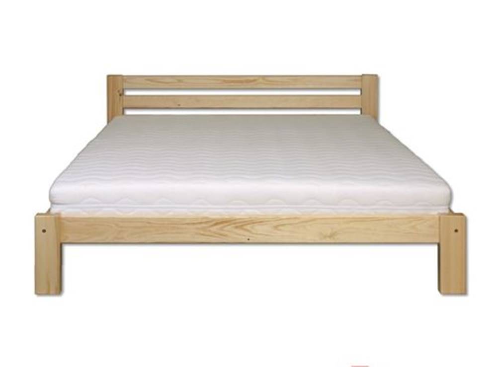 Drewmax Manželská posteľ - masív LK105 | 180cm borovica, značky Drewmax