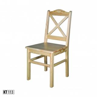 Drewmax  Jedálenská stolička - masív KT113 / borovica, značky Drewmax