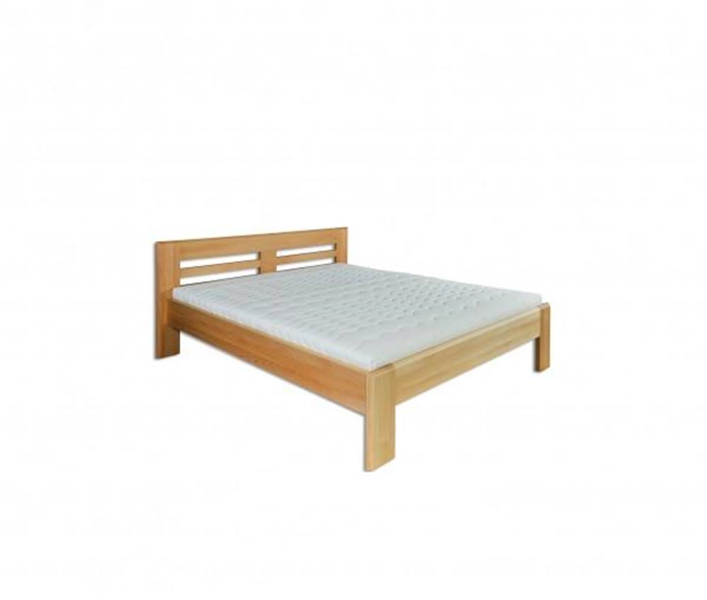 Drewmax Manželská posteľ - masív LK111 | 120cm buk, značky Drewmax
