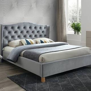 Signal Manželská posteľ ASPEN VELVET 180x200 cm SIGNAL - spálňový nábytok