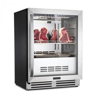 Klarstein SteakhoPro, chladnička na zrenie mäsa, 1 zóna, 98 l, 1 – 25 °C, dotyková, ušľachtilá oceľ