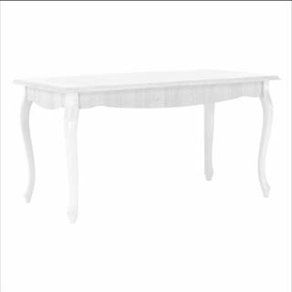 Jedálenský stôl DA19 sosna biela 146x76 cm VILAR