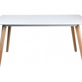 ASKO - NÁBYTOK Jedálenský stôl Larsson 150x90 cm, biely, značky ASKO - NÁBYTOK