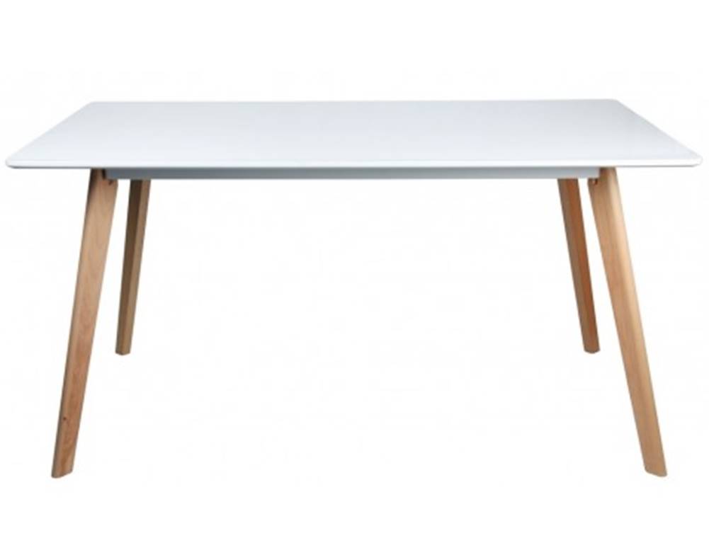 ASKO - NÁBYTOK Jedálenský stôl Larsson 150x90 cm, biely, značky ASKO - NÁBYTOK