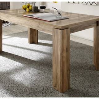 Jedálenský stôl Universal 160x90 cm, saténový orech