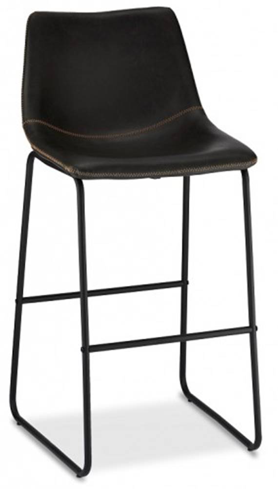 OKAY nábytok Barová stolička Guaro čierna, značky OKAY nábytok