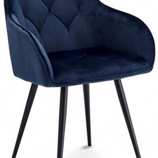 OKAY nábytok Jedálenská stolička Fergo modrá, čierna, značky OKAY nábytok
