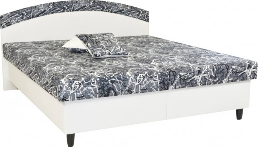 OKAY nábytok Čalúnená posteľ Corveta 160x200, vrátane matracov a úp, značky OKAY nábytok