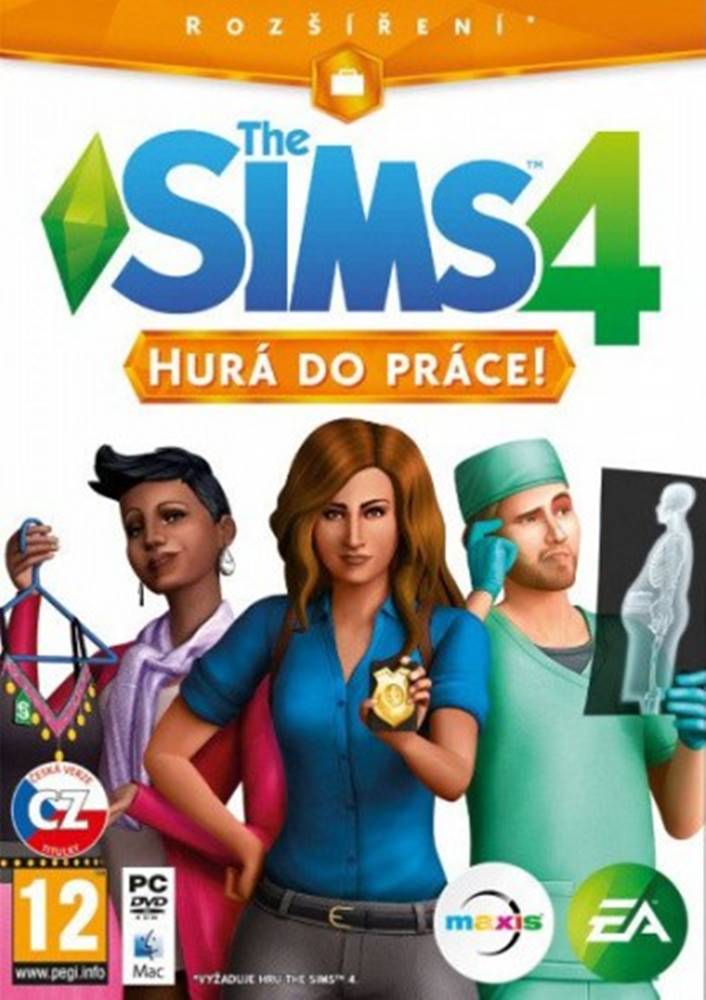 AT Computers The Sims 4 - Hurá do práce, značky AT Computers