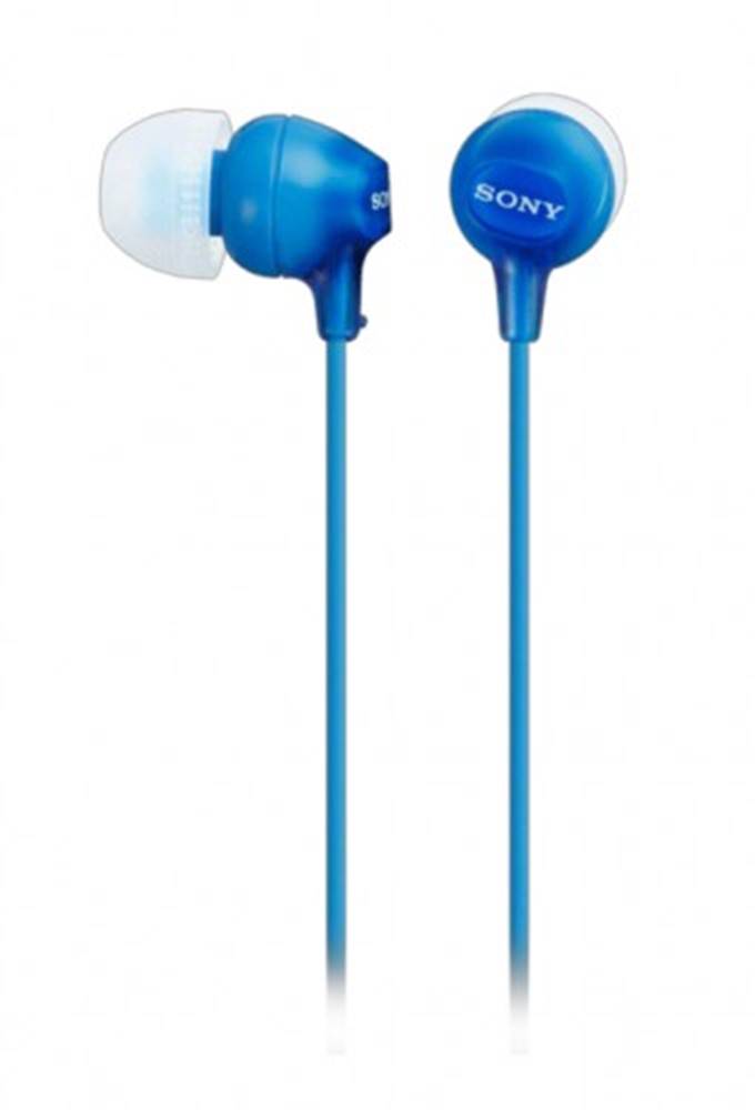 Sony Slúchadlá do uší  MDR-EX15LP, modré, značky Sony