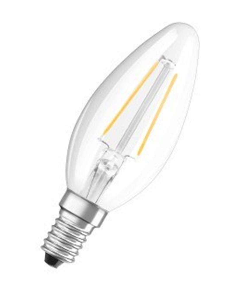 Osram LED žiarovka  STAR, E14, 2,8W, sviečka, retro, teplá biela, značky Osram