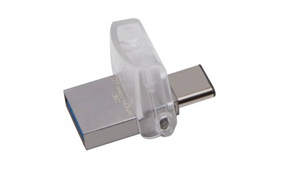 Kingston USB kľúč 128GB  DT MicroDuo 3C,3.0, značky Kingston
