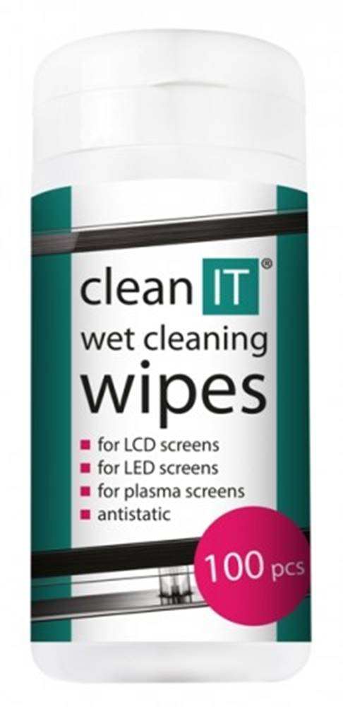 Clean IT Čistiace obrúsky na LCD/TFT CLEAN IT CL140, 100ks, značky Clean IT