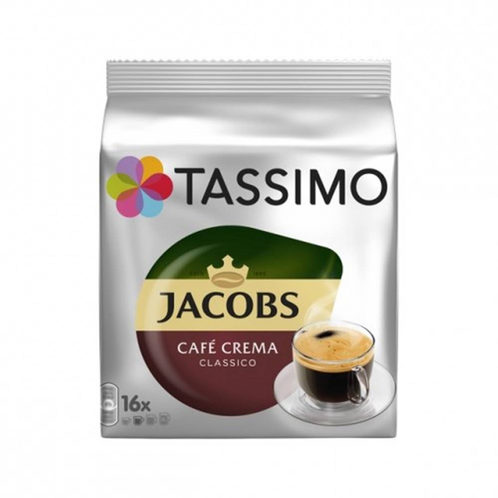 Tassimo Kapsule  Jacobs Caffe Crema, 16 ks, značky Tassimo