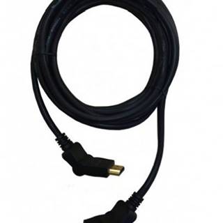 HDMI kábel MK Floria, otočné konektroy, 2.0, 3m