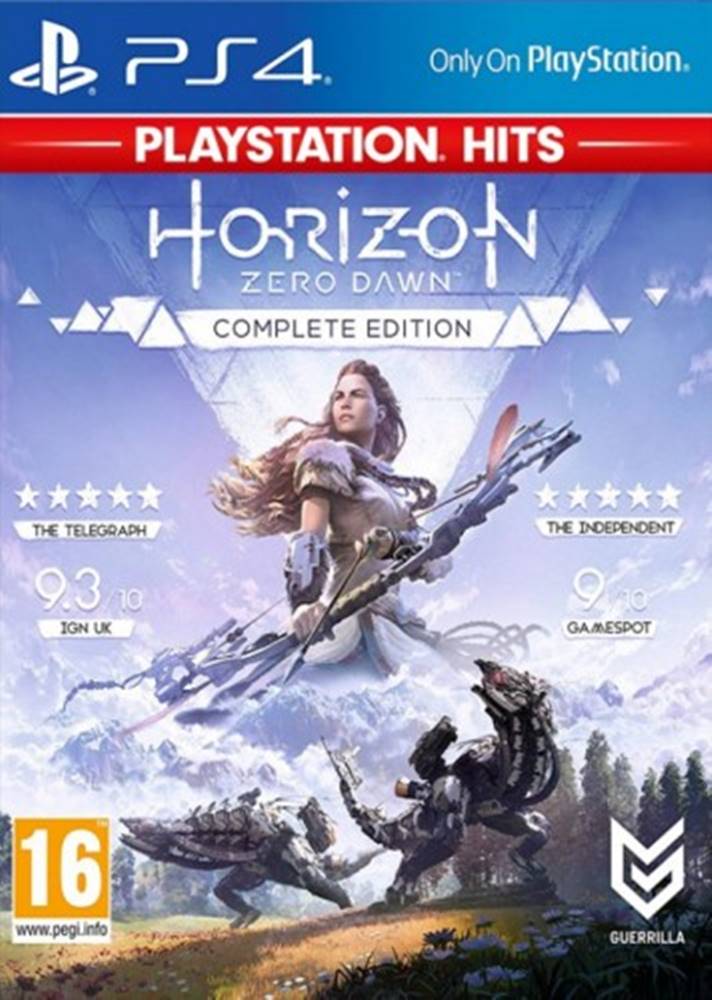 Sony Horizon: Zero Dawn - Complete Edition, značky Sony