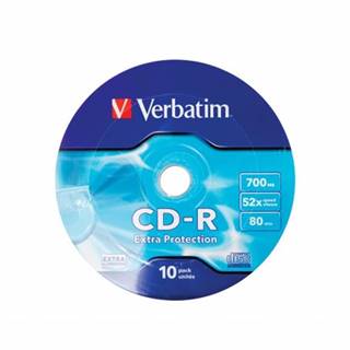 Verbatim  CD-R 700MB 52x, 10ks, značky Verbatim