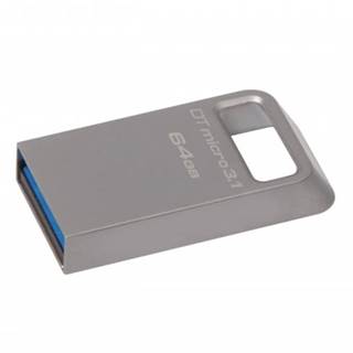 Kingston USB kľúč 64GB  DT micro, 3.1, značky Kingston