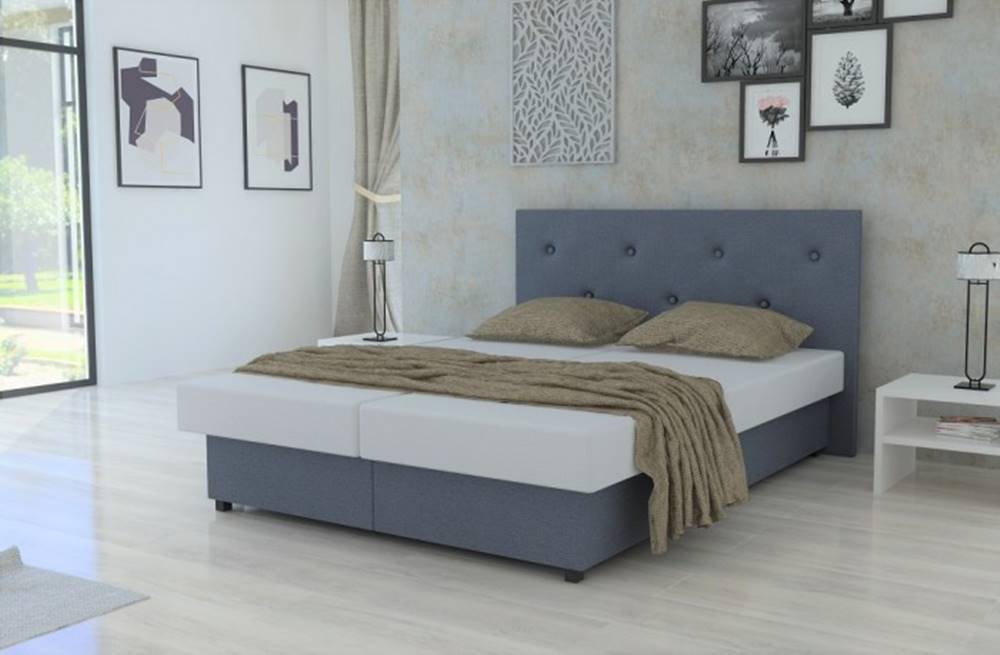 OKAY nábytok Čalúnená posteľ New Zofie 160x200 s úložným priestorom, značky OKAY nábytok