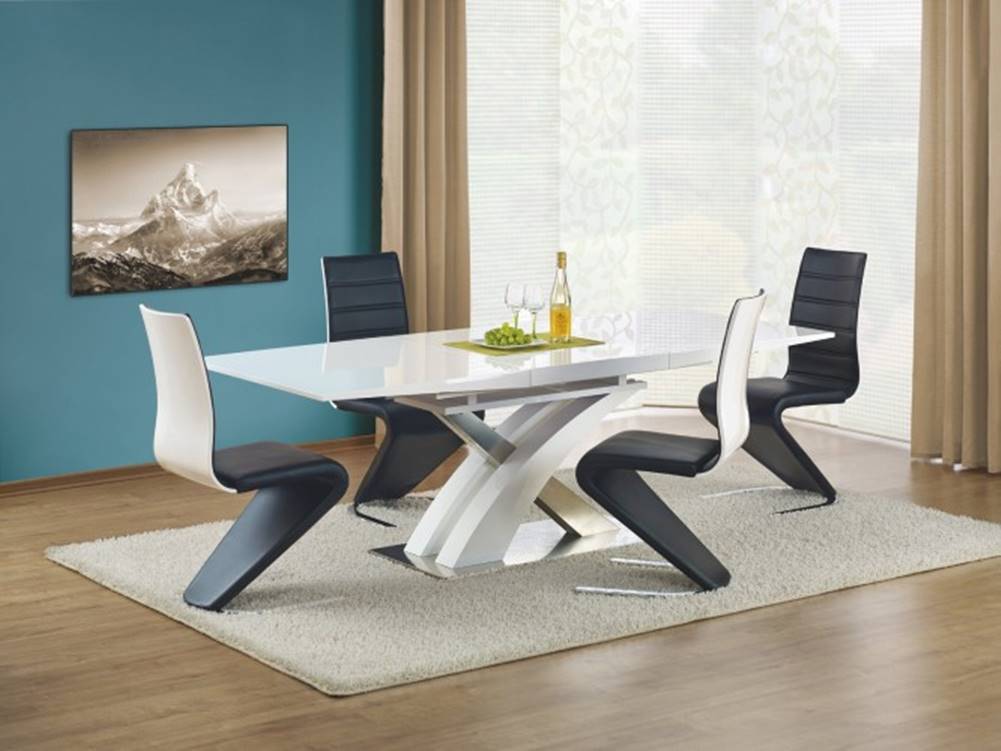 OKAY nábytok Jedálenský stôl Sandor rozkladací 160-220x90 cm, značky OKAY nábytok