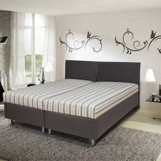Čalúnená posteľ Colorado 180x200, vrátane matracov, roštu a úp
