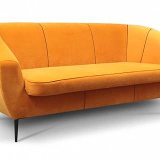 OKAY nábytok Trojsedačka Ladon oranžová, značky OKAY nábytok