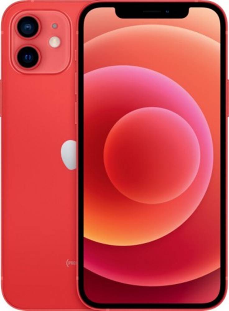 Apple Mobilný telefón  iPhone 12 64GB, červená, značky Apple