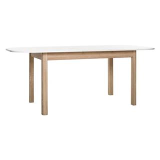 IDEA Nábytok Jedálenský stôl LUND dub/biela, značky IDEA Nábytok