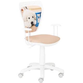 MERKURY MARKET Kancelárska stolička Ministyle White Labrador Klepsydra, značky MERKURY MARKET