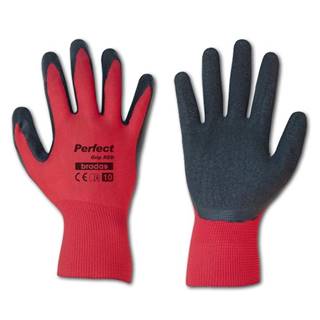 MERKURY MARKET Ochranné rukavice Perfect červené latexové ochranné rukavice, značky MERKURY MARKET