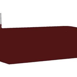 MERKURY MARKET Samozavlažovací truhlík SIENA - hnedý 17x60 cm, značky MERKURY MARKET