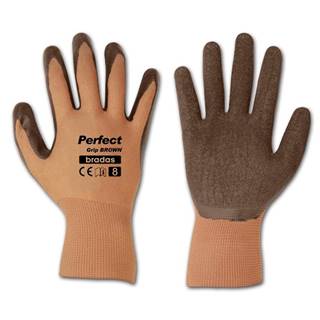 MERKURY MARKET Ochranné rukavice Perfect hnedý, značky MERKURY MARKET