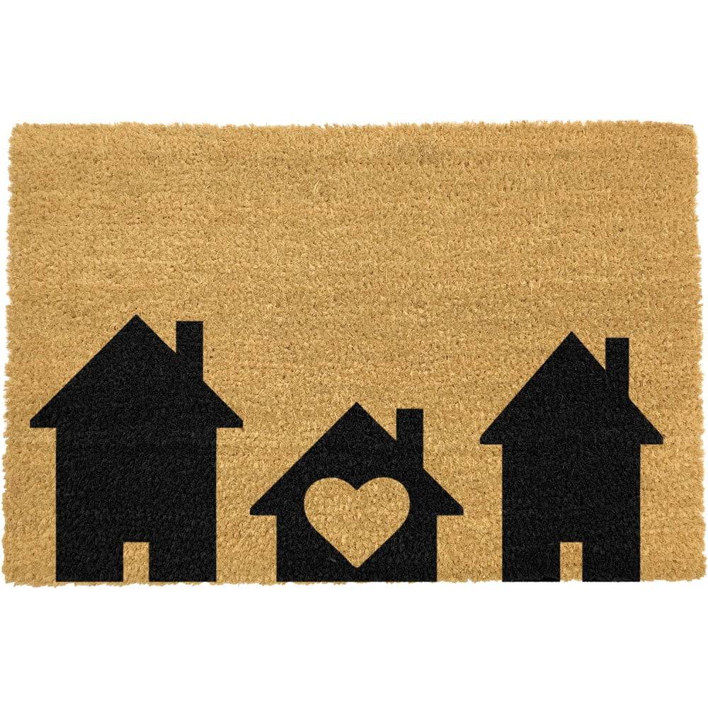 Artsy Doormats Rohožka z prírodného kokosového vlákna  Home is Where, 40 x 60 cm, značky Artsy Doormats