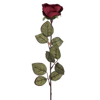 Tescoma Umelá kvetina Ruža veľkokvetá 72 cm, vínová, značky Tescoma