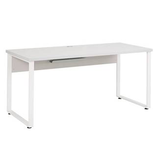 Sconto Písací stôl MUDDY sivá/biela, značky Sconto