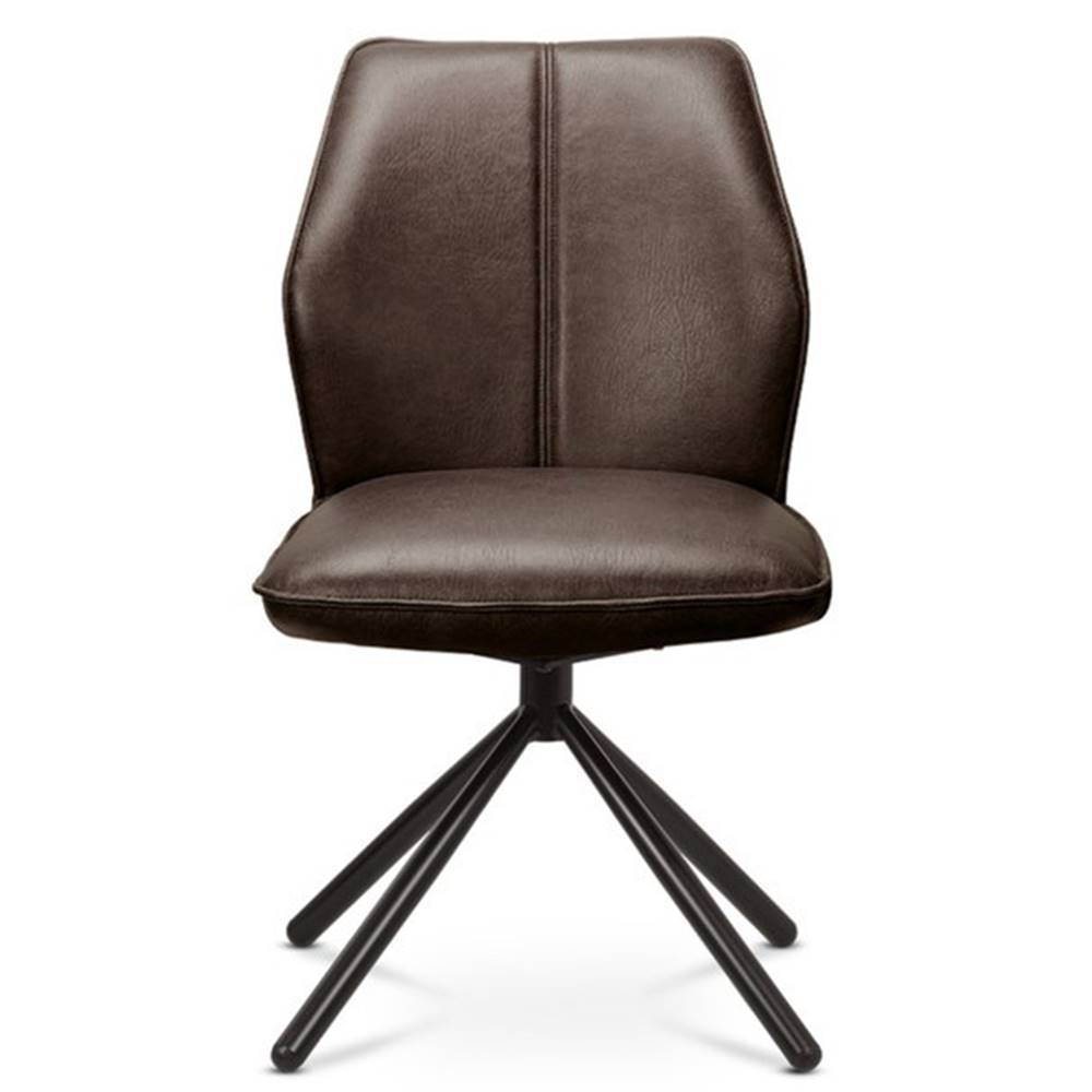 Sconto Jedálenská stolička FABIANA hnedá/čierna, značky Sconto
