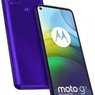Motorola Mobilný telefón  G9 Power 4 GB/128 GB, fialový, značky Motorola