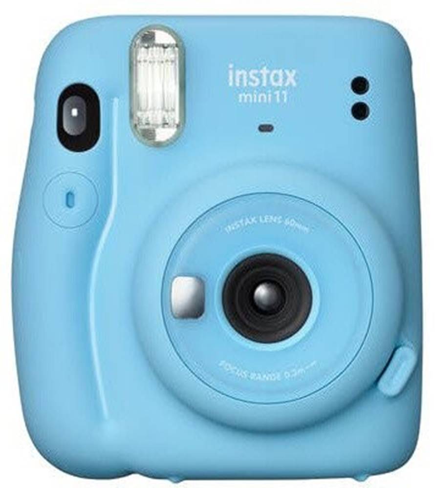Fuji Fotoaparát film Instax Mini 11, modrá + fotopapier 10ks, značky Fuji