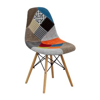 IDEA Nábytok Jedálenská stolička UNO patchwork farebná, značky IDEA Nábytok