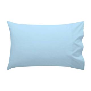 Happy Friday Basic Modrá bavlnená obliečka na vankúš , 40 × 60 cm, značky Happy Friday Basic